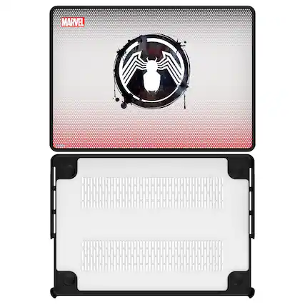 Front. Keyscaper - Marvel Grid Laptop Case - Apple MacBook Pro (13-inch, 2020) - Venom.