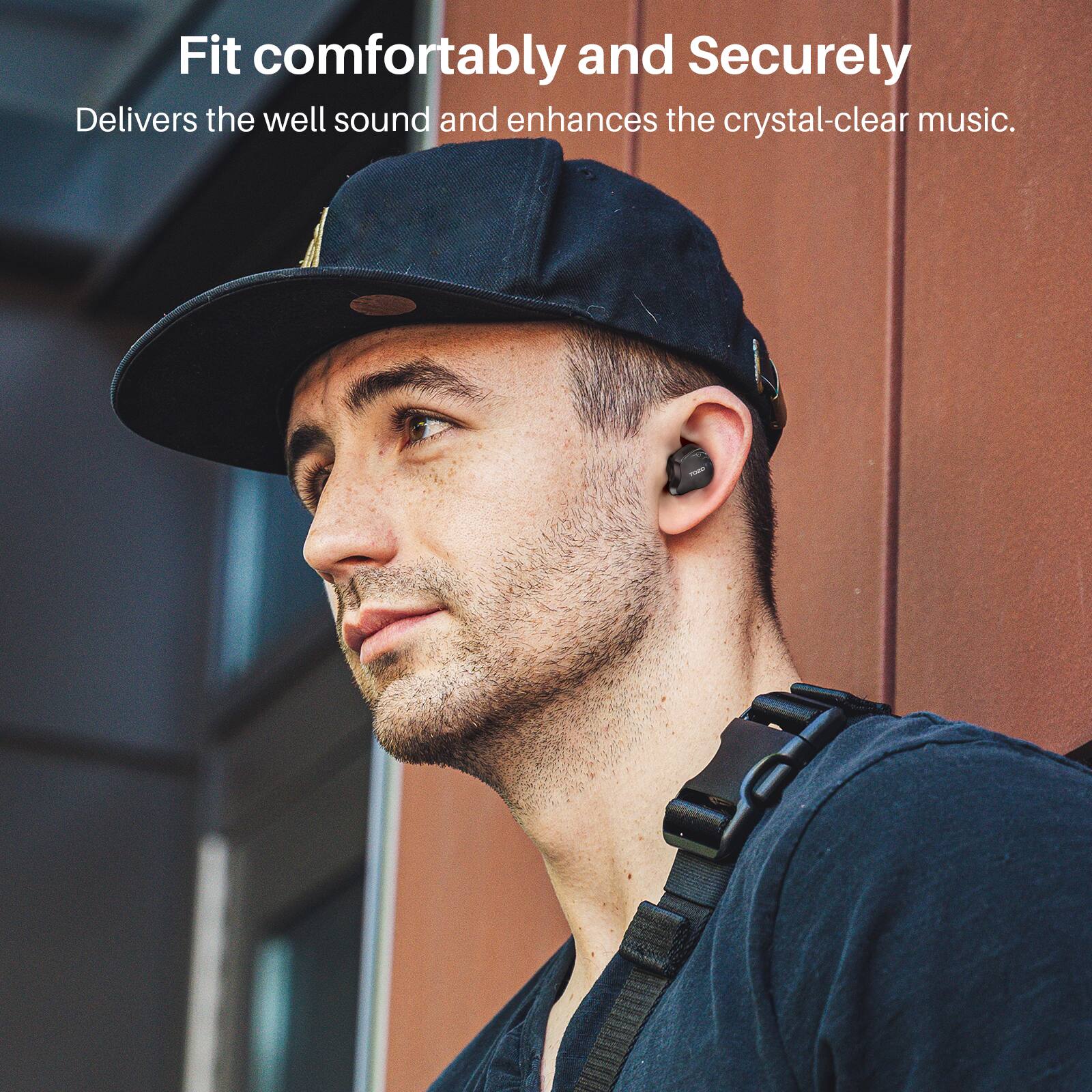 Fit comfortably and Securely  
Delivers the well sound and enhances the crystal-clear music.