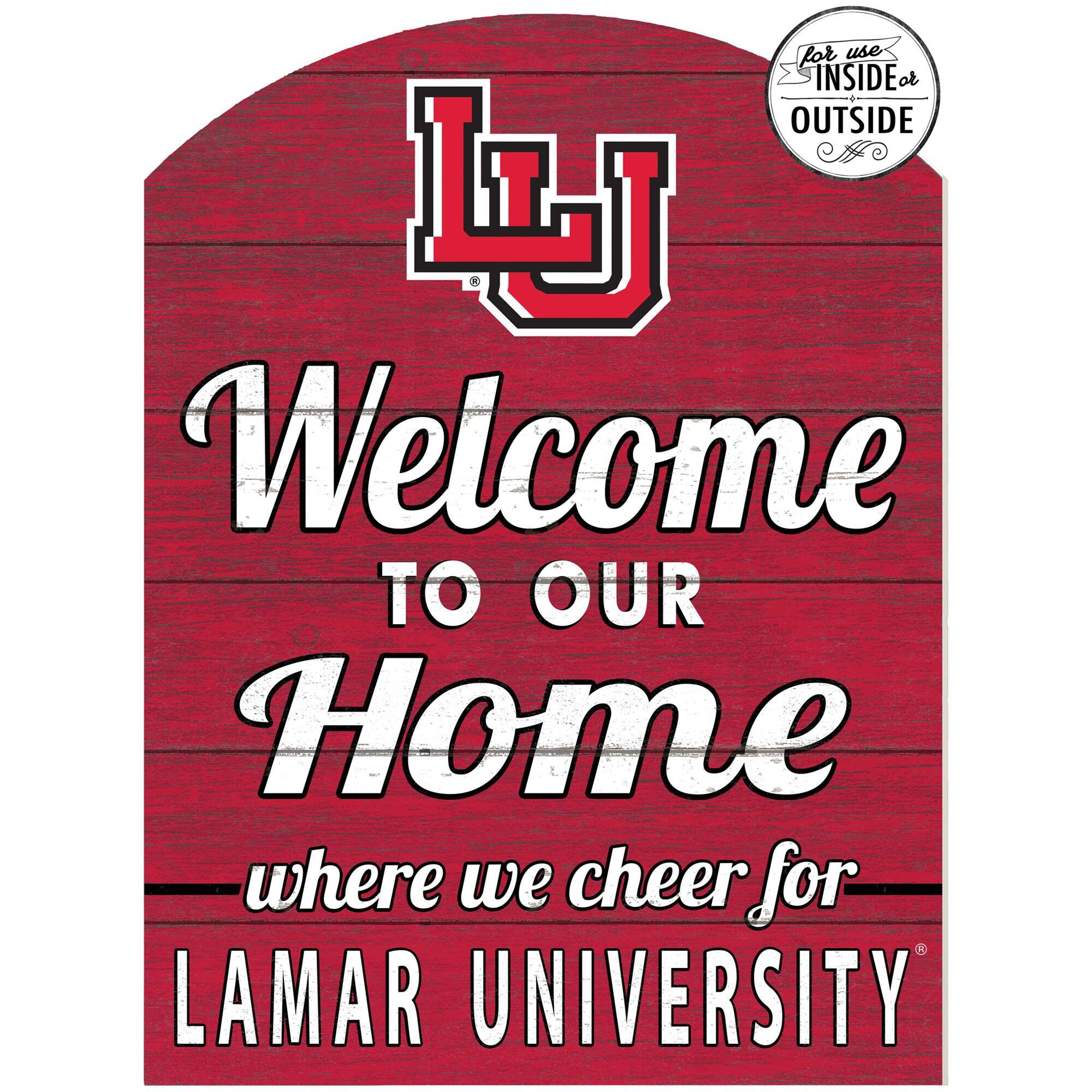 Lamar Cardinals 16'' x 22'' Indoor/Outdoor Marquee Sign
