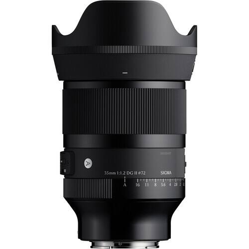 592m 35mm 1:1.2 DG II 072 SIGMA I A 16 11 8 5.6 4 28 2