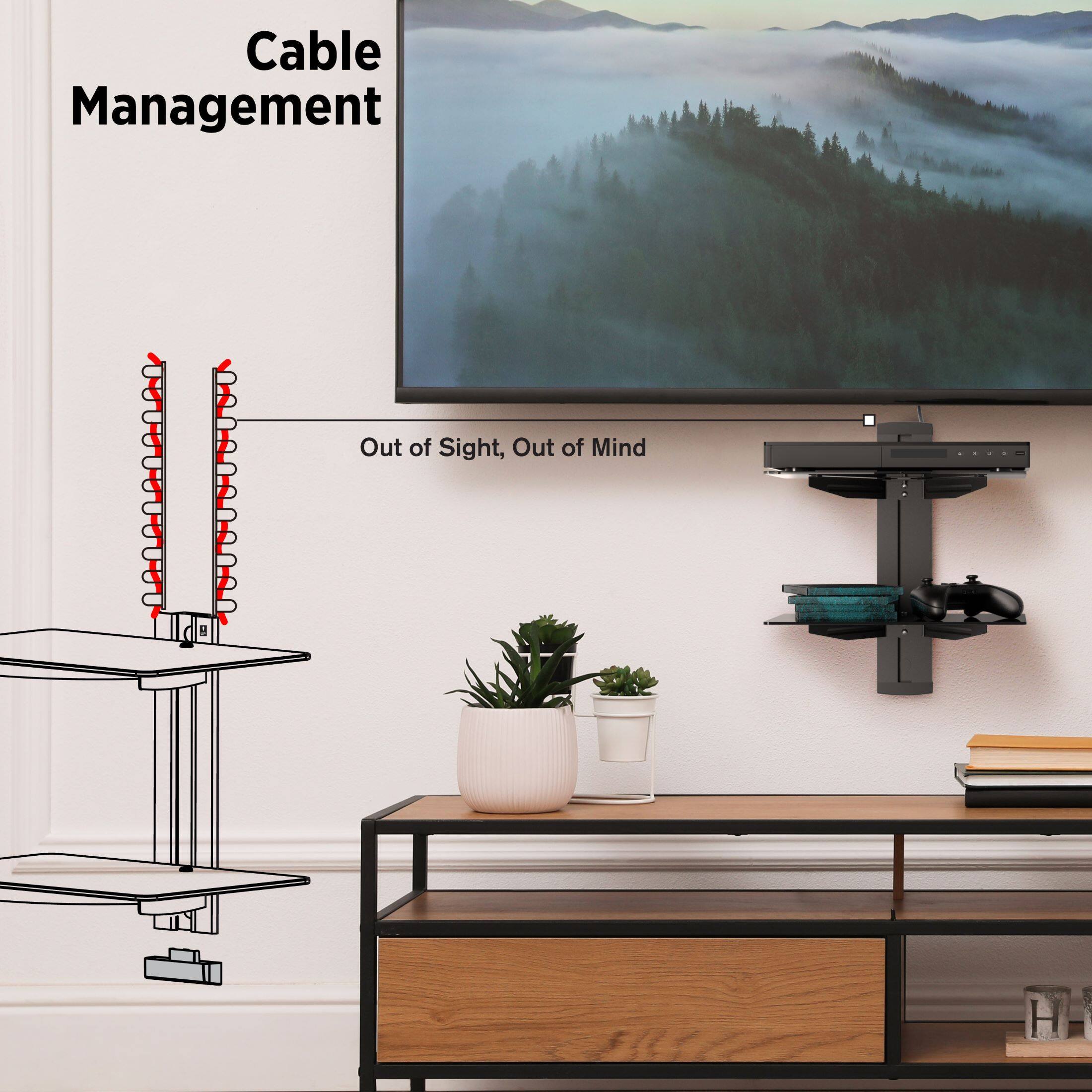 Cable Management

Out of Sight, Out of Mind