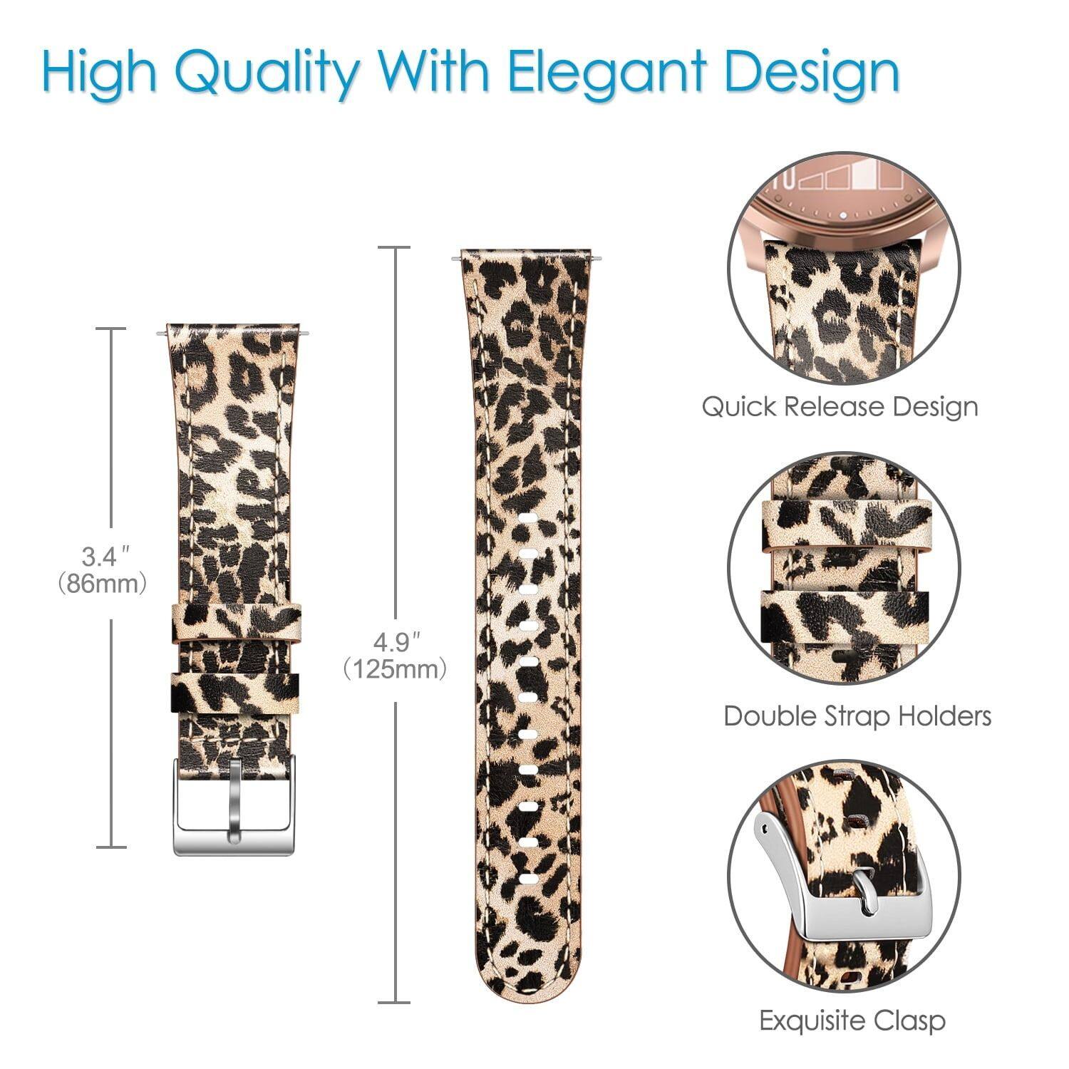 High Quality With Elegant Design

Quick Release Design

3.4" (86mm) 4.9" (125mm)

Double Strap Holders

Exquisite Clasp