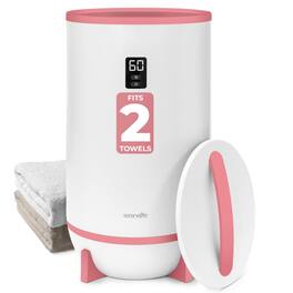 SereneLife - Single Touch Towel & Blanket Warmer - Pink