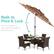 Built-in Pivot & Lock
Tilt the canopy to your desired angle to block the sun
45°
