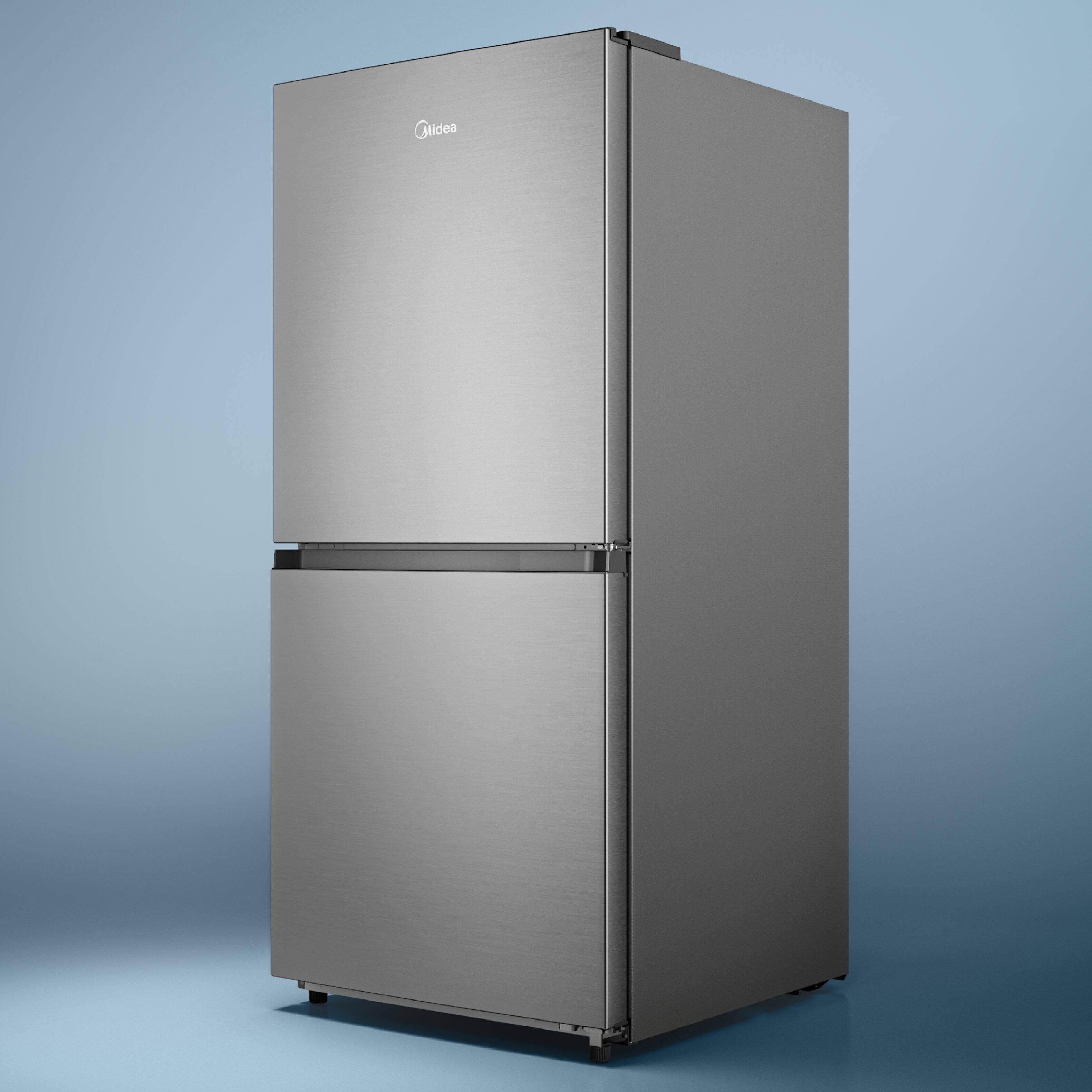 Alt View 29. Midea - 20 cu. ft. 50/50 Flex™ 3-in-1 Garage Ready Frost Free Convertible Freezer with Energy Star Certification - Stainless Steel.