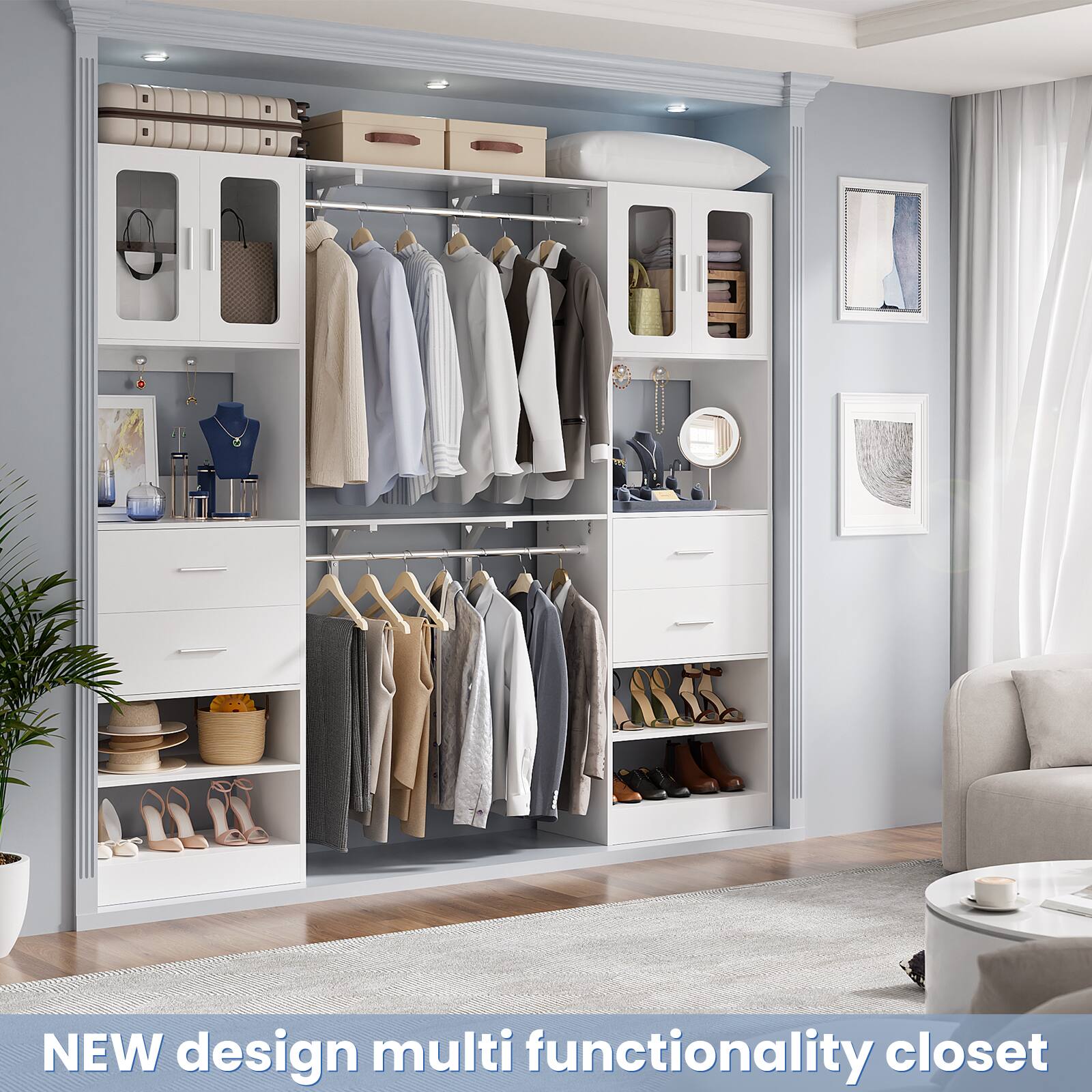 NEW design multi functionality closet