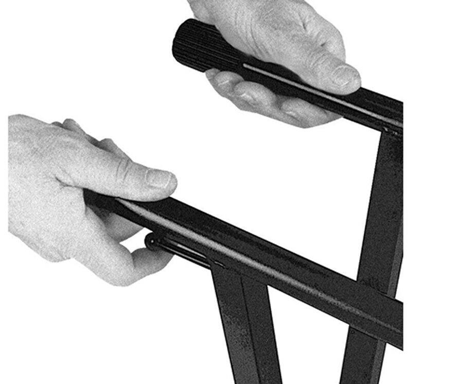 Alt View 2. On Stage Stands - On Stage KS7290 Pro Single X Keyboard Stand - "NA".