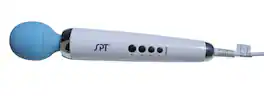 SPT - Multi-Speed Wand Massager - Blue and white