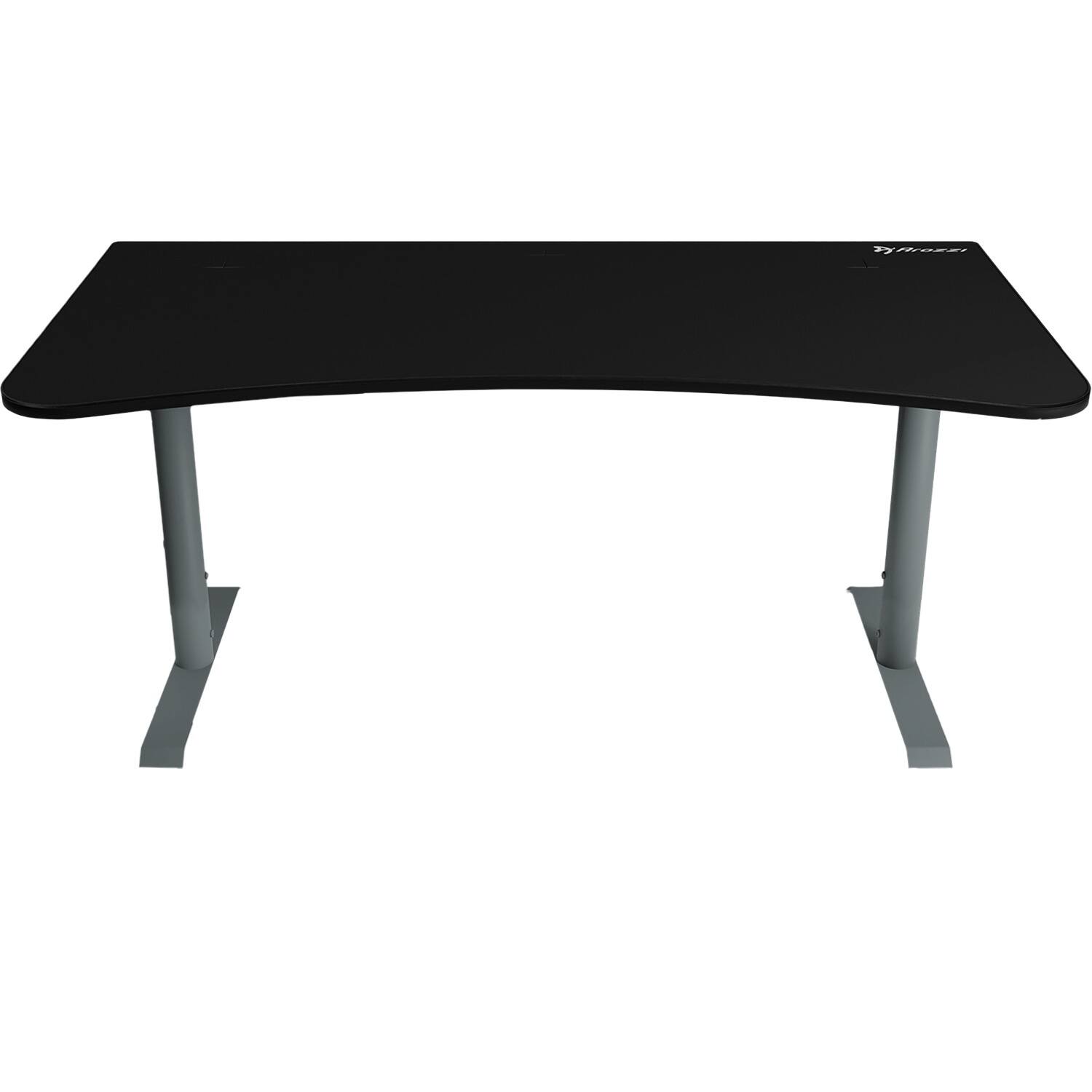 Alt View 11. Arozzi - Arena Ultrawide Curved Gaming Desk - Frozen Grey.