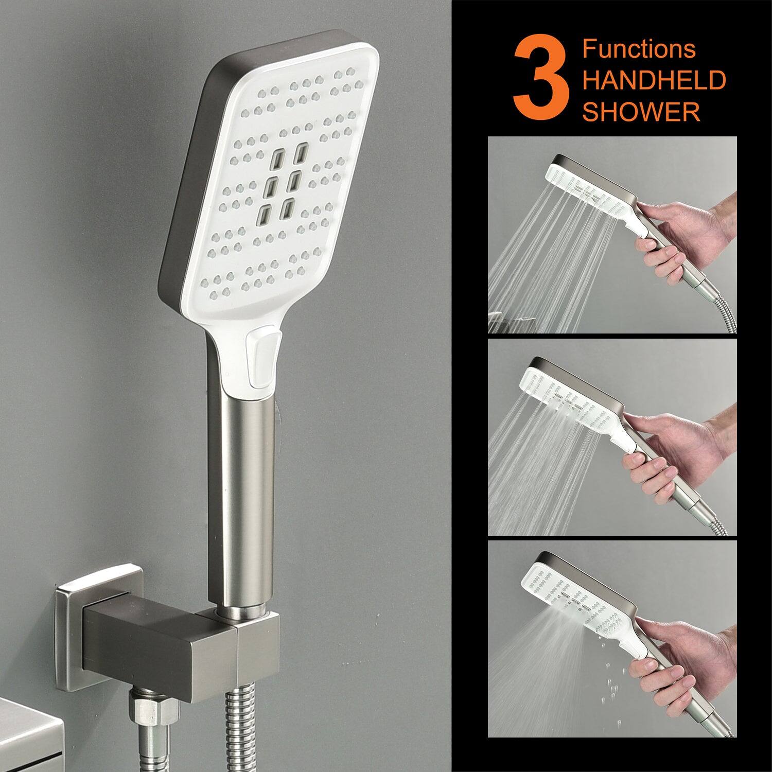 3 Functions  
HANDHELD SHOWER