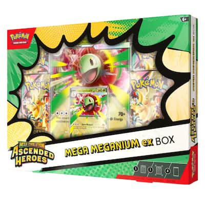 Pokmon - Pokemon ME2.5 Ascended Heroes ex Box | Mega Meganium ex Pokmon - Pokemon ME2.5 Ascended Heroes ex Box | Mega Meganium ex