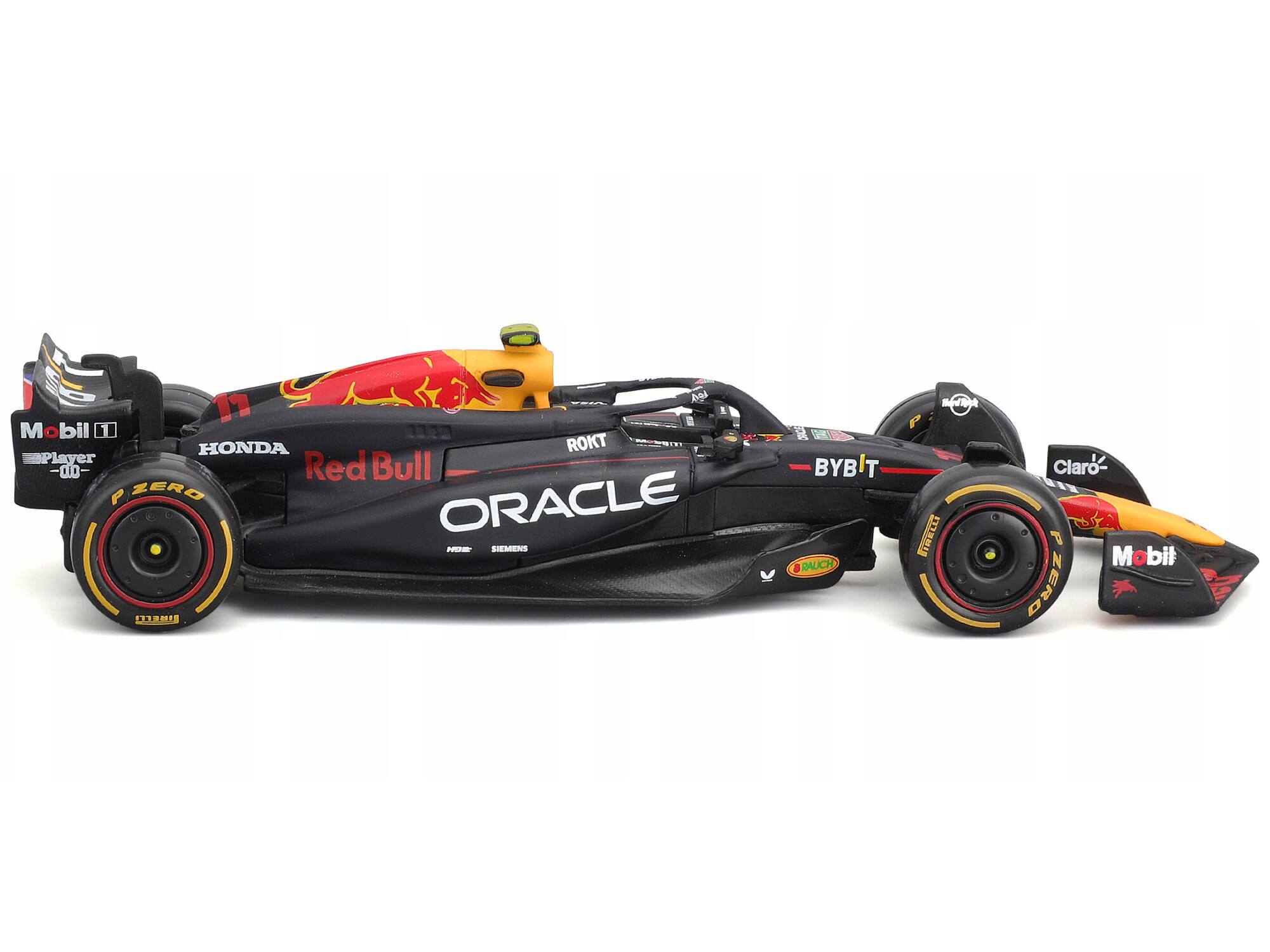11 Mobil 1 HONDA ROKiT EPlayer -00 Red Bull P ZERO ORACLE HOW SIEMENS 13300 BYBIT T RAUCH ot STARCLS Claro- 7 Mobil ZERO