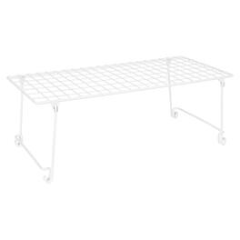 ClosetMaid - Stack & Hang 21.5x10.75x7.87'' Stainless Steel Wire Shelf Unit - White