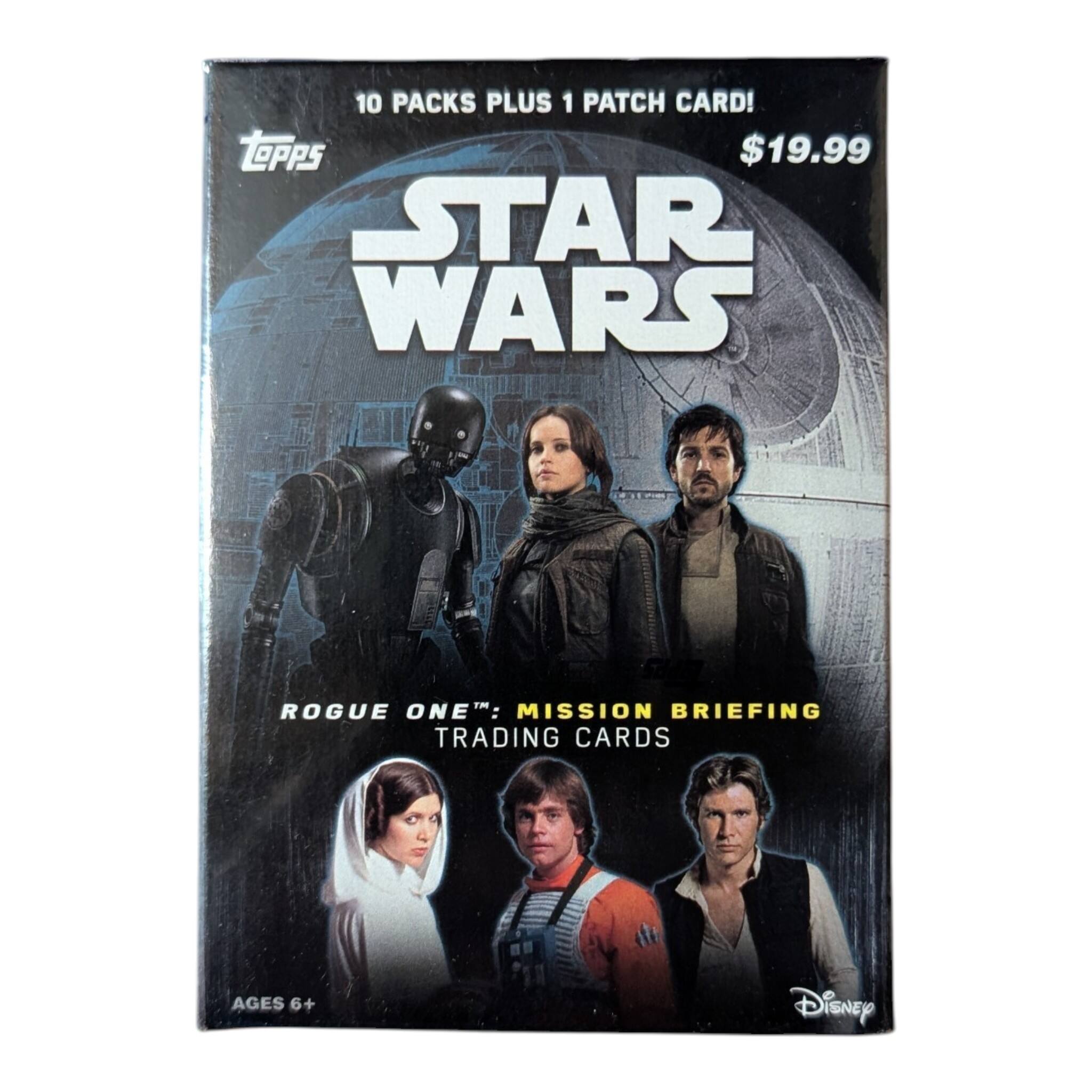 2016 Topps Star Wars Rogue One: Mission Briefing Value Box price history on PriceWatchPro