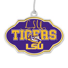 From the Heart - LSU Tigers Frame Holiday Ornament - Multicolor