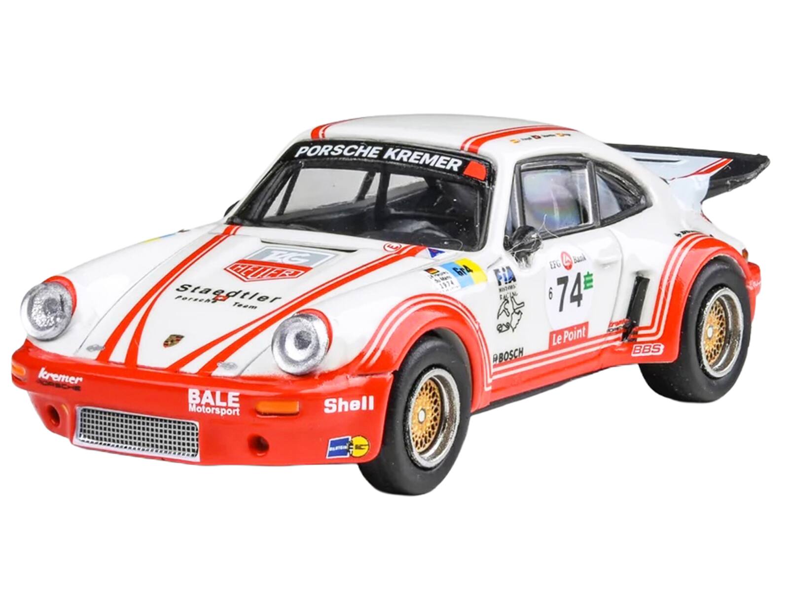 PORSCHE KREMER kremer TG EE Staedtler Stae Porsehs Team BALE Shell Motorsport FIA 1974 ABOSCH Ban DG 6 74 Le Point BBS