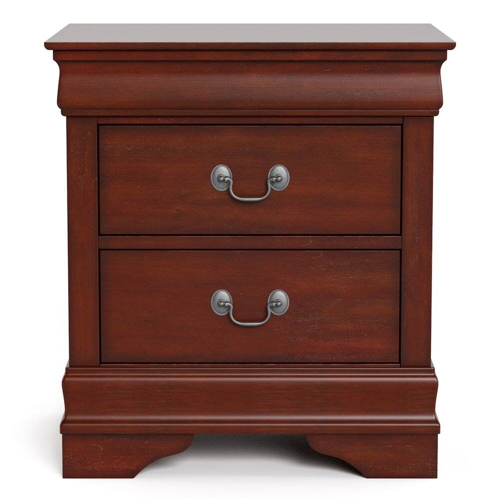 Alt View 1. Furniture of America - Furniture of America Henceford Nightstand - Brown.