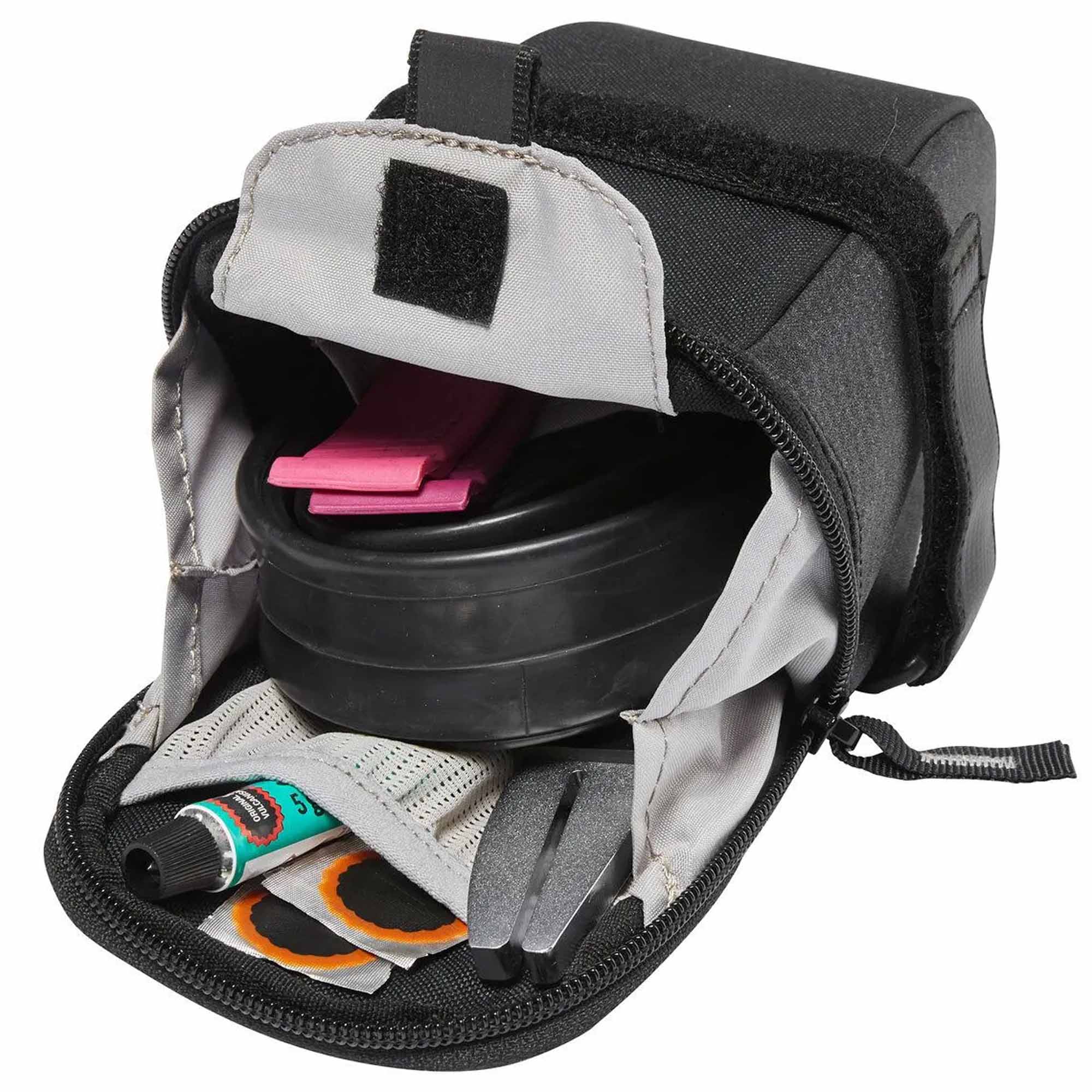 Alt View 5. VAUDE - Vaude Race Light XL Luminum Bike Saddlebag - Black - Black.