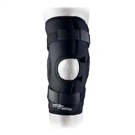 DonJoy - Drytex Sport Hinged Knee Wraparound, Adjustable Fit - Medium (Pack of 1) - Black/Black
