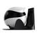 Alt View 3. Enabot - EBO Air 2 Whole-Home Mobile Robot 2K Ultra HD Camera, Remote Monitoring and Control - Dove White.