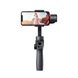Cluzine - 3-Axis Handheld Gimbal Stabilizer for Phones & Action Cameras, Anti-Shake Stabilization