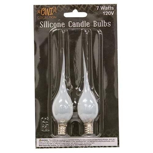 7 Watts  
120V  
Silicone Candle Bulbs  

CWITA Collection