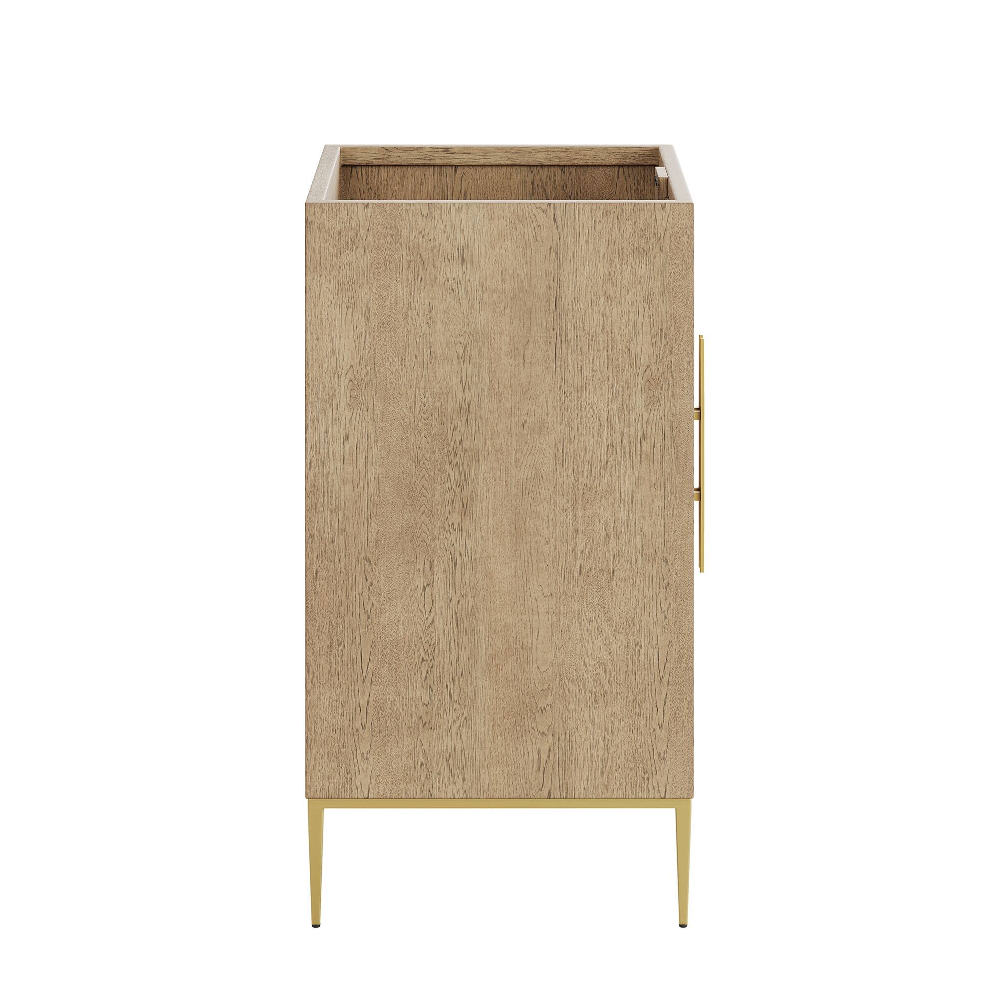 Alt View 1. Modway - Awaken 24" Bathroom Vanity Cabinet by Modway - Oak.
