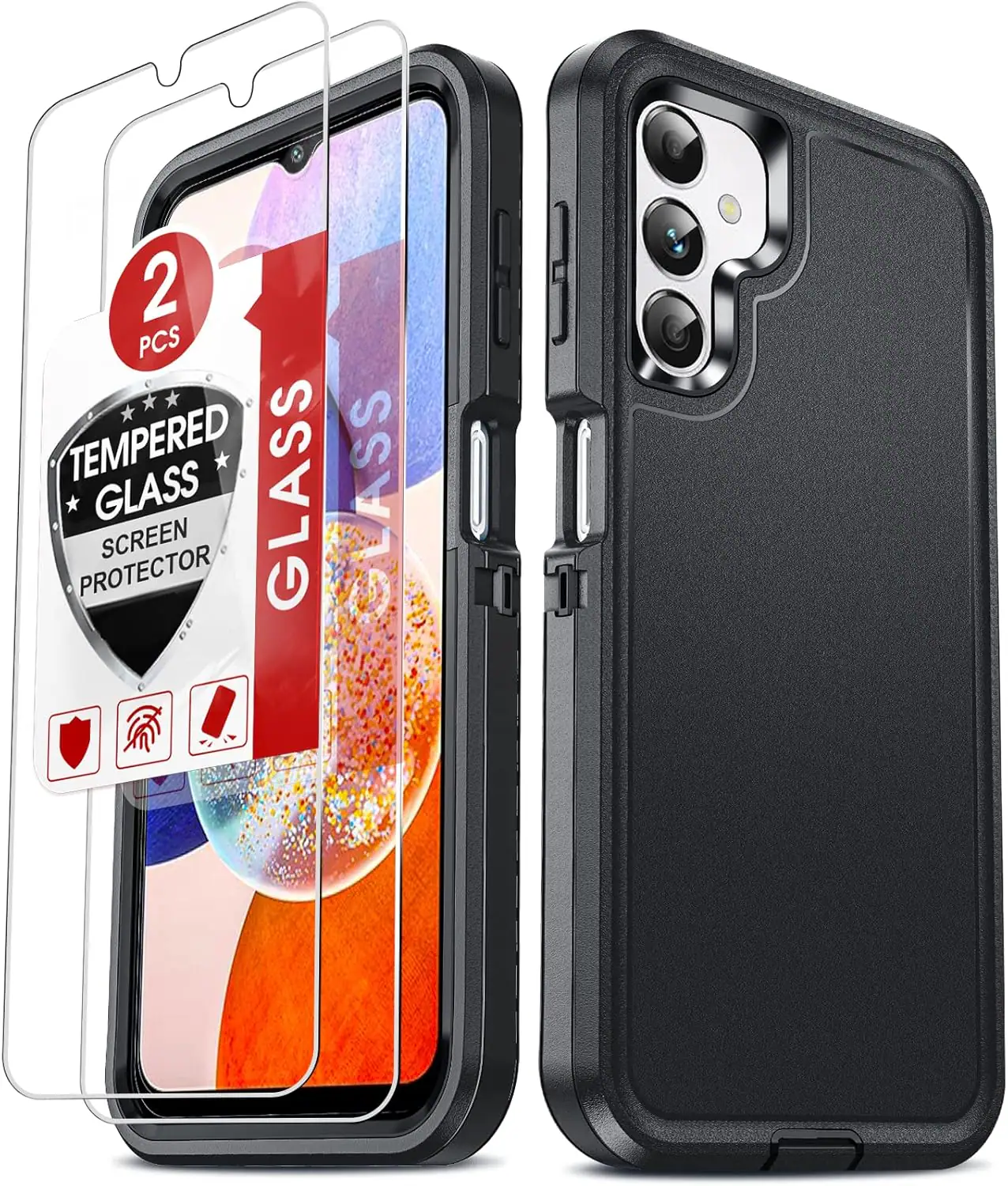 2 PCS TEMPERED GLASS SCREEN PROTECTOR