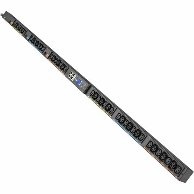 Eaton - G4 EVMI1530X 42-Outlets PDU - Metered - NEMA L15-30P - 24 x IEC 60320 C13, 18 x IEC 60320 C39 - 230 V AC - Circuit - Black price history on PriceWatchPro