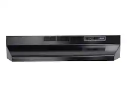Broan - 30 inches - Convertible - Under cabinet Range Hood - Black