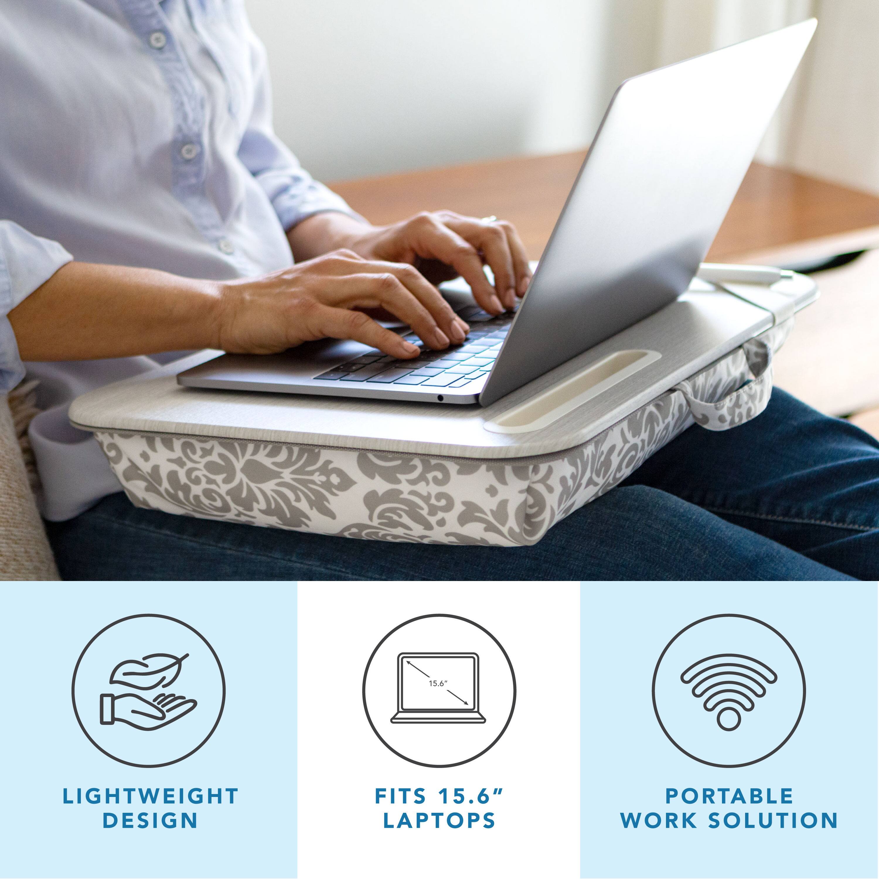 15.6" LIGHTWEIGHT DESIGN FITS 15.6" LAPTOPS PORTABLE WORK SOLUTION

- LIGHTWEIGHT DESIGN
- FITS 15.6" LAPTOPS
- PORTABLE WORK SOLUTION