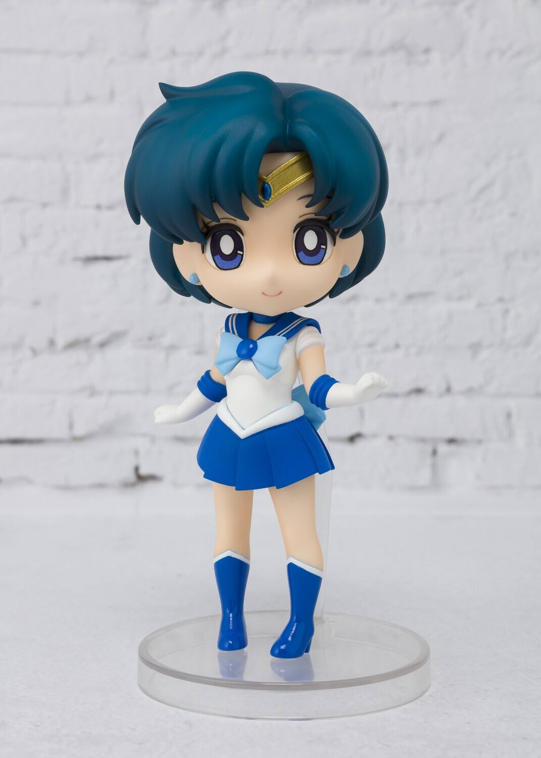 Alt View 2. Bandai - Tamashii Nations - Pretty Guardian Sailor Moon - Figuarts Mini - Sailor Mercury   - COLLECTIBLES - Multicolor.