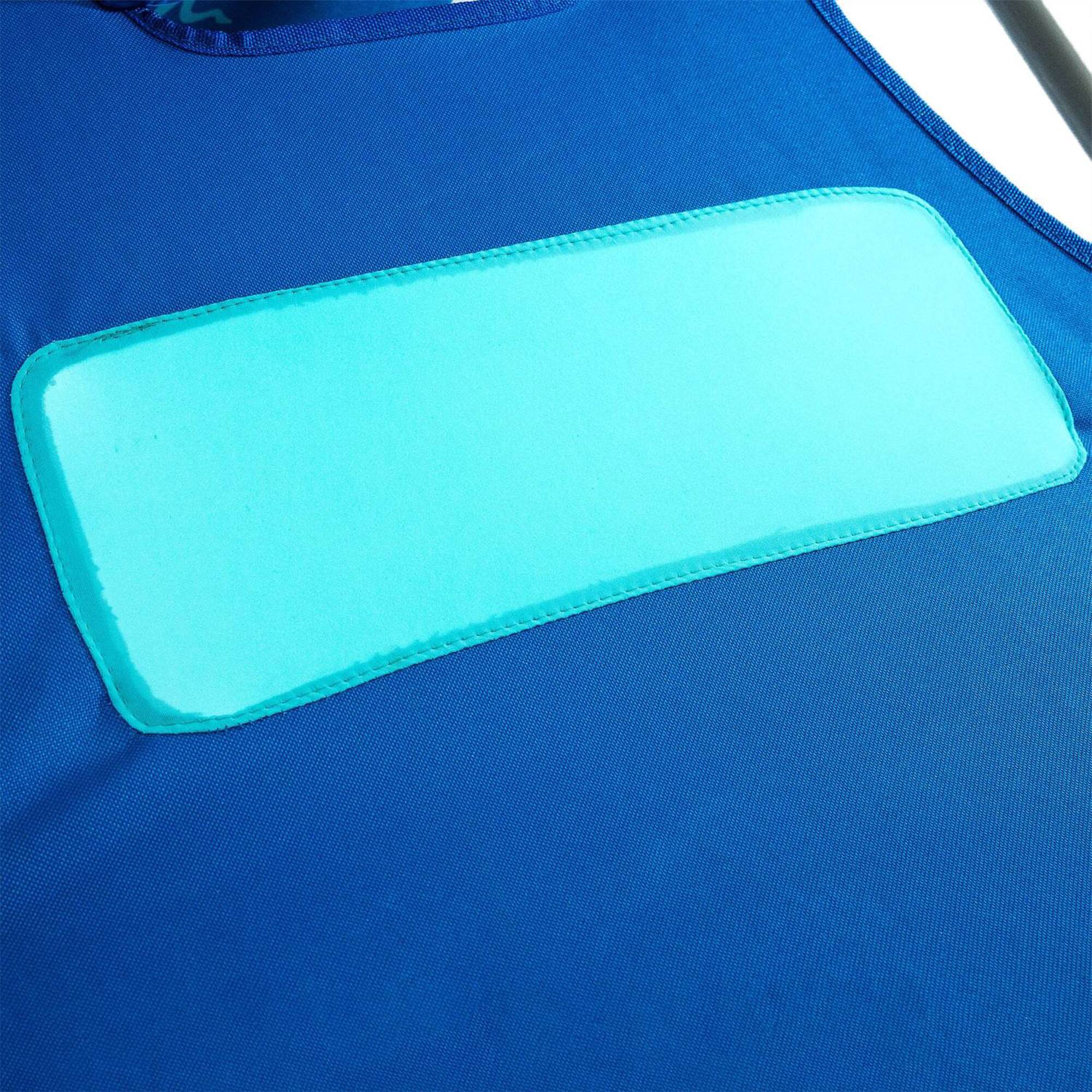 Alt View 7. Ostrich - Ostrich The Ladies Comfort Lounger Foldable Beach Pool Tanning Chair, Ocean Blue - Blue.