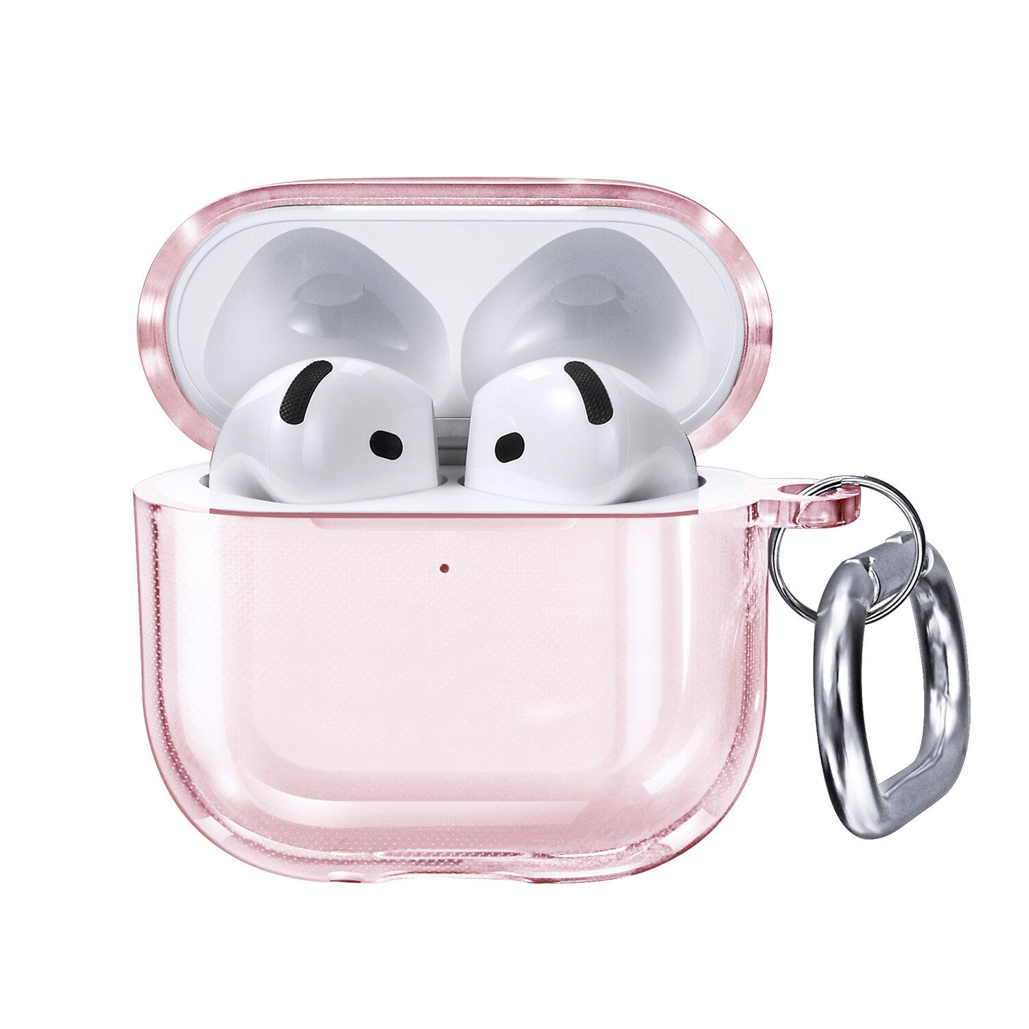 Alt View 2. Vena - Case for Apple AirPods 4 Case TPU Cover For AirPods Gen 4 Case 4th Generation, Supports Wireless Charging, Pink - Pink.
