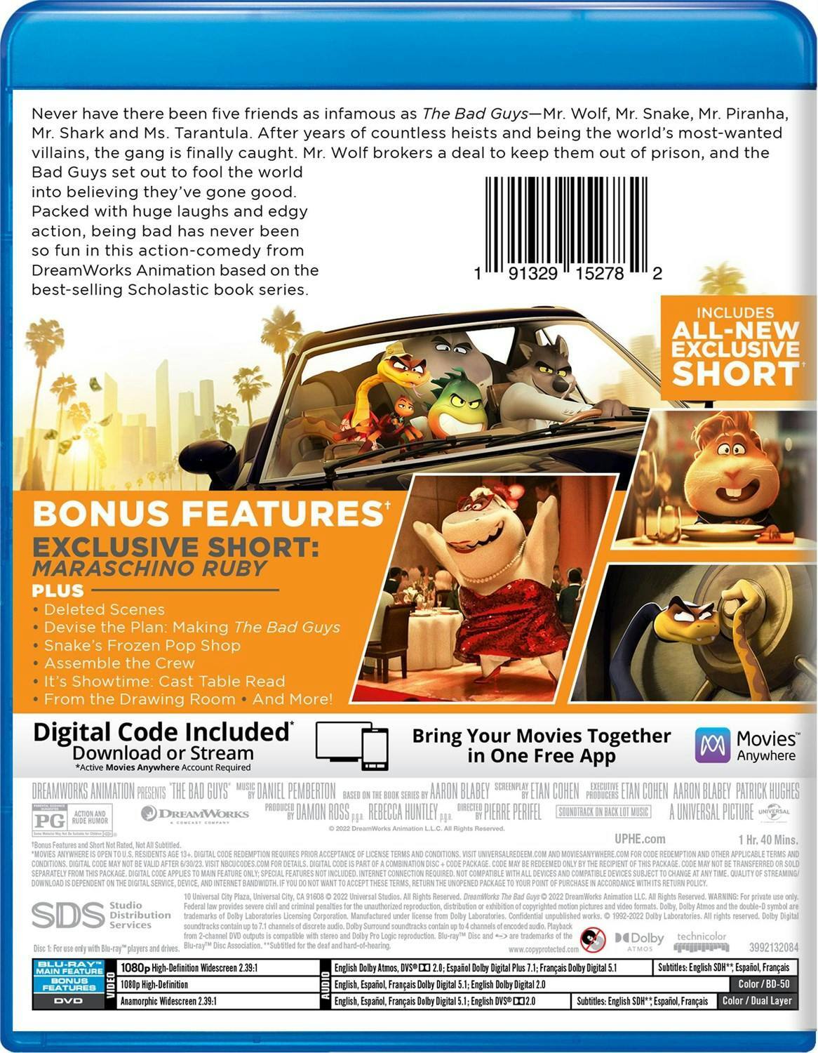 Back. The Bad Guys (with DVD) [Blu-ray].