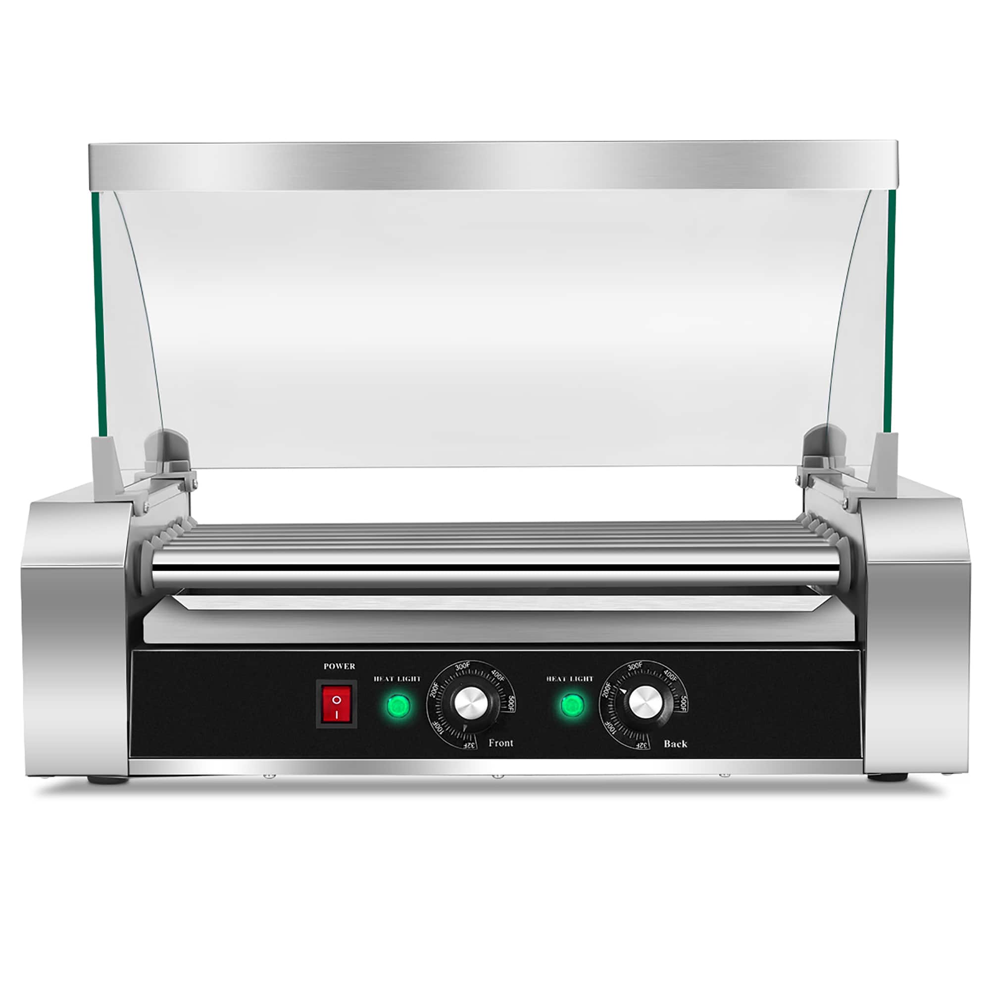 Costway Commercial 18 Hot Dog Hotdog 7 Roller Grill Cooker Machine w