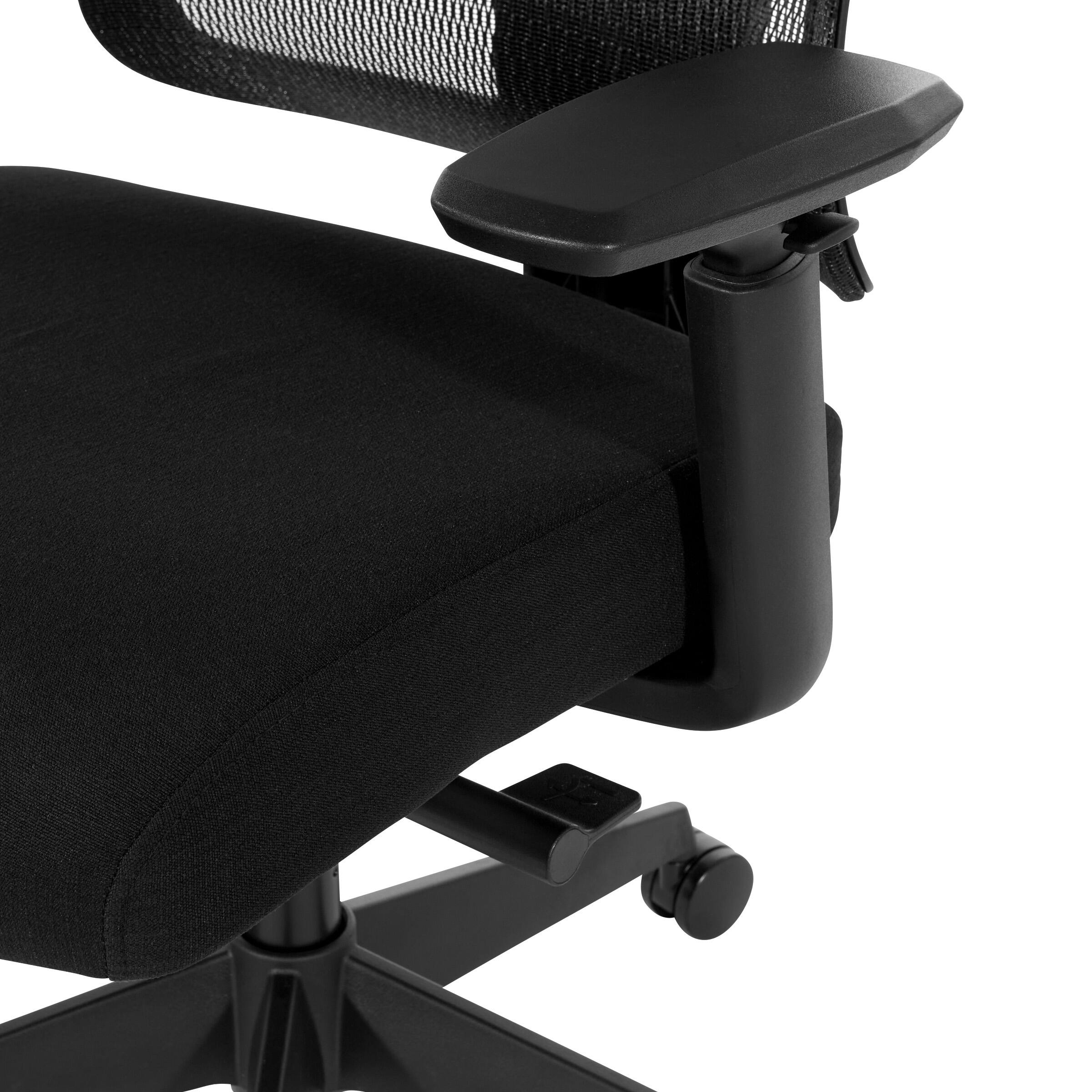 OSP Home Furnishings High Back Mesh Back Manager’s Chair with Self