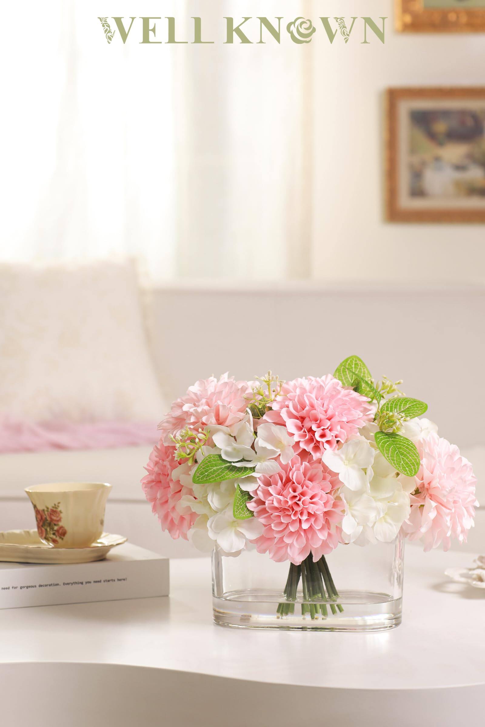 WELL KNOWN starts here - - decoration. Everything you need for gorgeous decoration. Everything you need starts here!