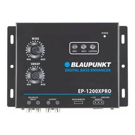 Blaupunkt - EP-1200XPRO Car Audio Booster Digital Bass Enhancer Processor - Black