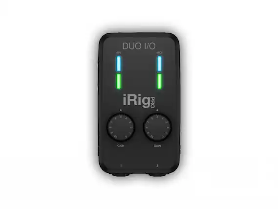 DUO I/O 48V MIDI iRig PRO
GAIN 1 2