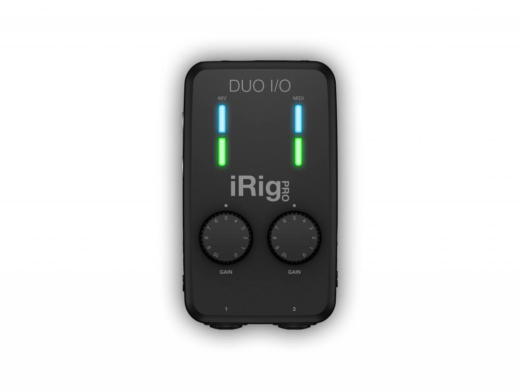 DUO I/O 48V MIDI iRig PRO

GAIN 1 2