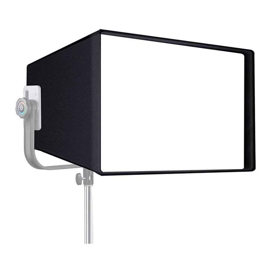 Softbox Rectangular Godox Rectangular Softbox with Eggcrate Grid for LR150R LED Panel ...