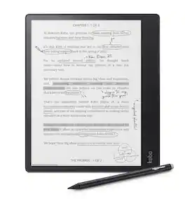 Elipsa 2E | eReader | 10.3" Glare-Free Touchscreen | Includes Kobo Stylus 2 | Carta E Ink Technology | 32GB - 2023 - Black