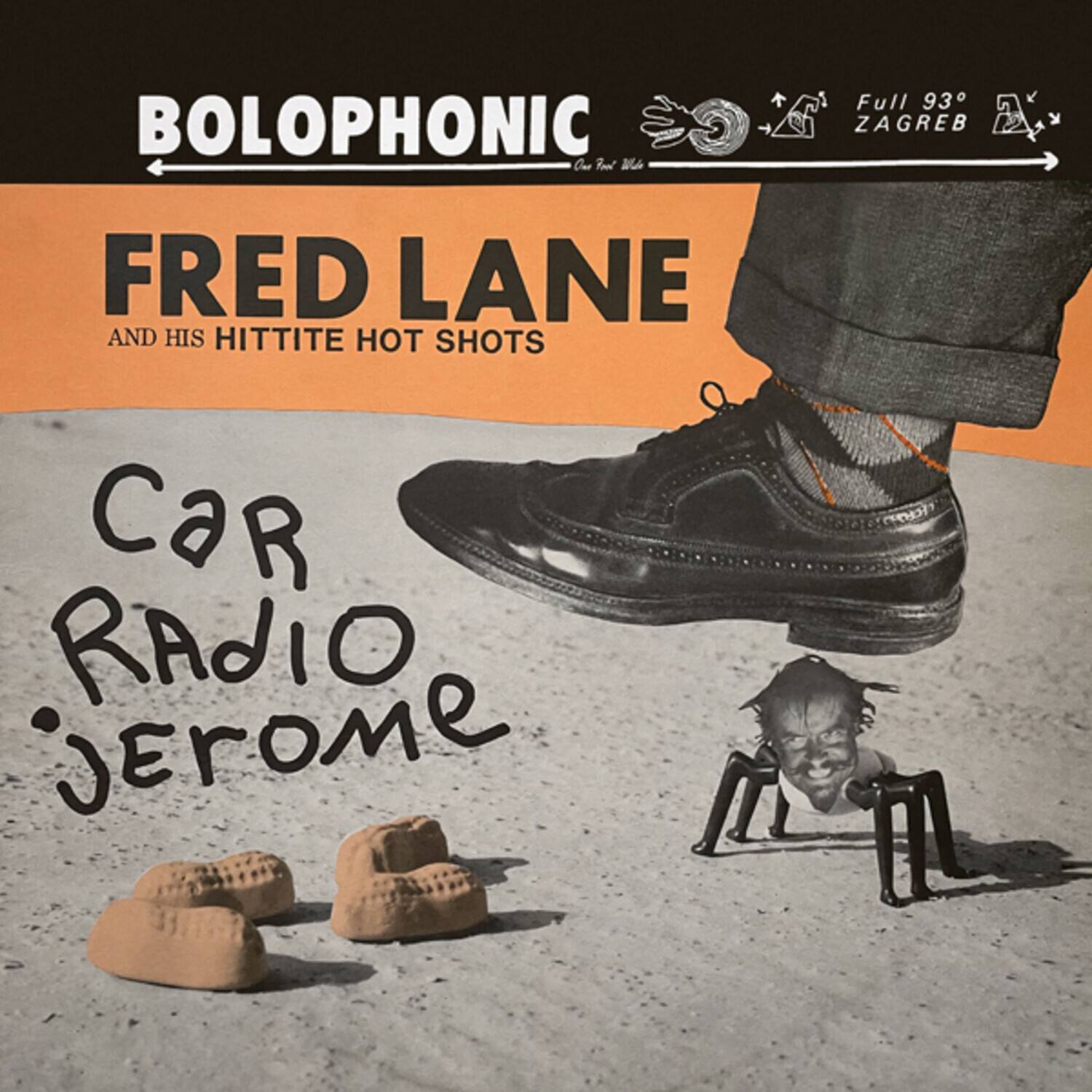 Fred Lane - Car Radio Jerome - VINYL LP