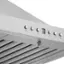 Alt View 2. ZLINE - 36" Convertible Vent Wall Mount Range Hood in Stainless Steel - Brushed Stainless Steel.