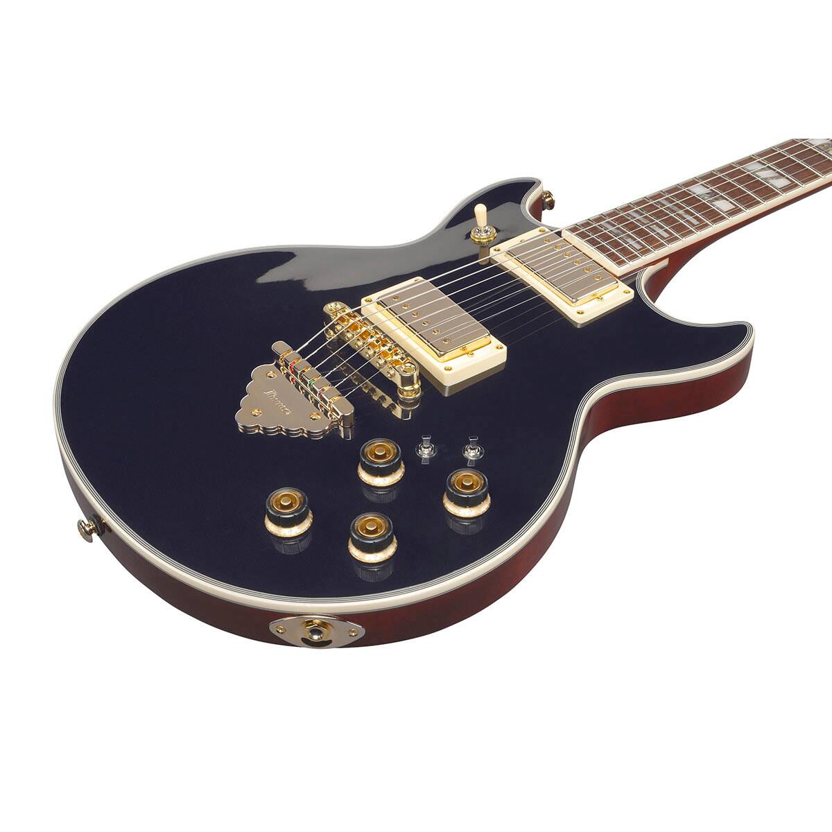 Alt View 5. Ibanez - Ibanez AR Standard AR320 Electric Guitar, Midnight Black Metallic.