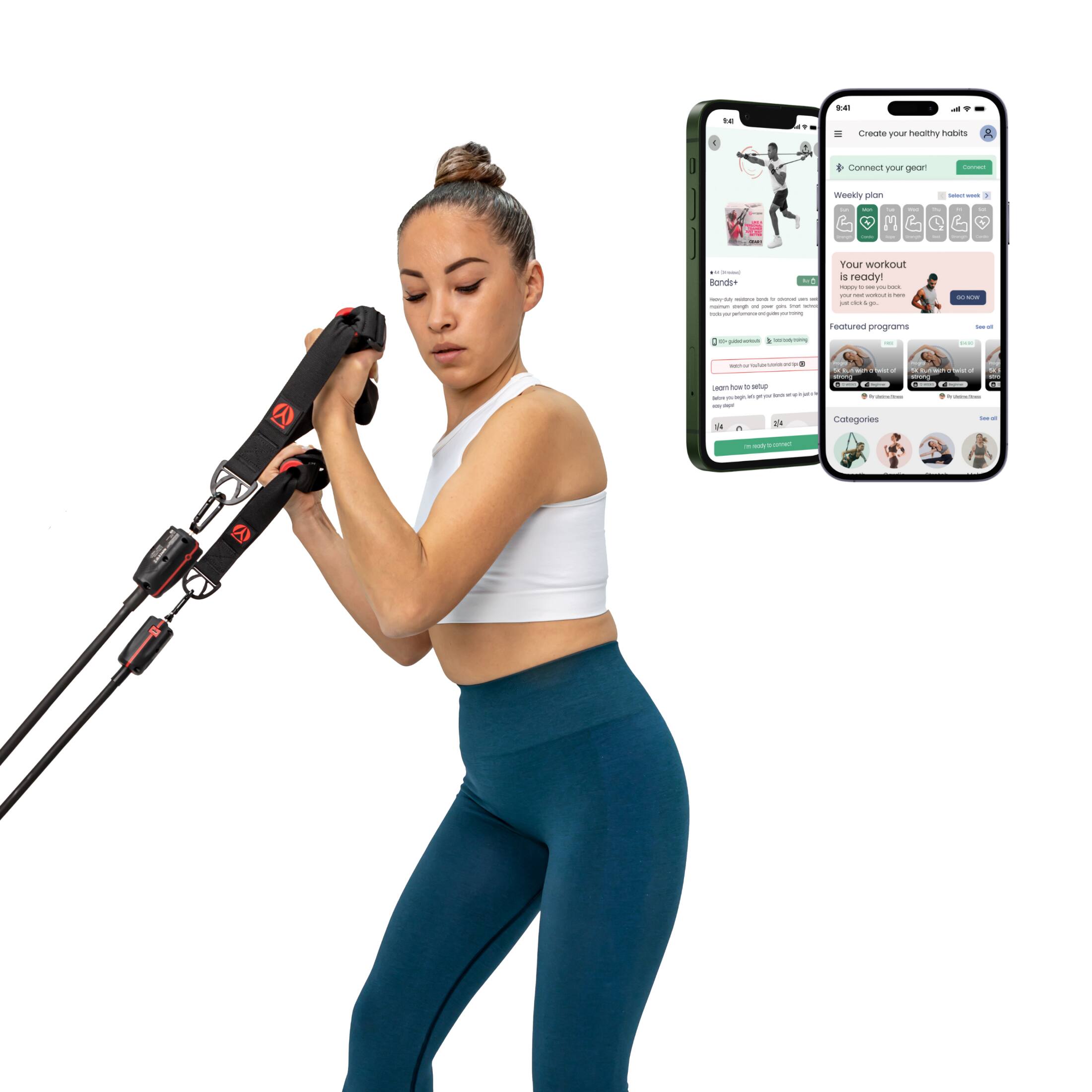 Create your healthy habits!

- Connect your gear

Weekly plan

Your workout is ready!

Featured programs

Categories