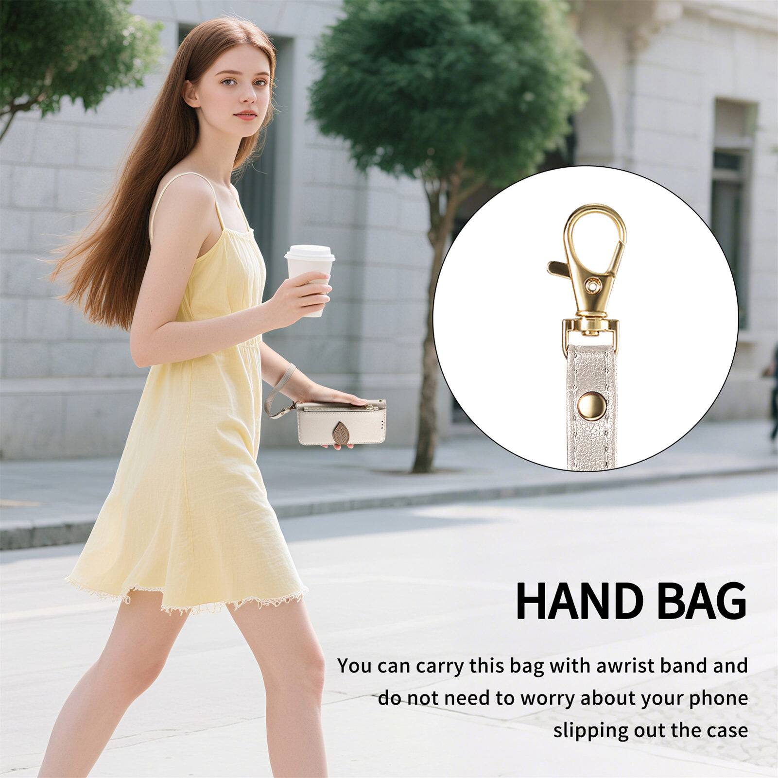 HAND BAG

You can carry this bag with a wrist band and do not need to worry about your phone slipping out the case