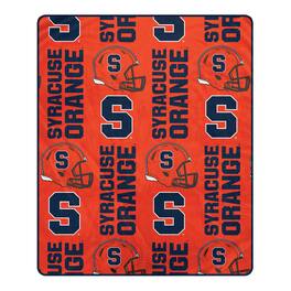 Pegasus - Syracuse Orange 50" x 60" Homefield Stacked Logos Ultra Soft Blanket - Multicolor