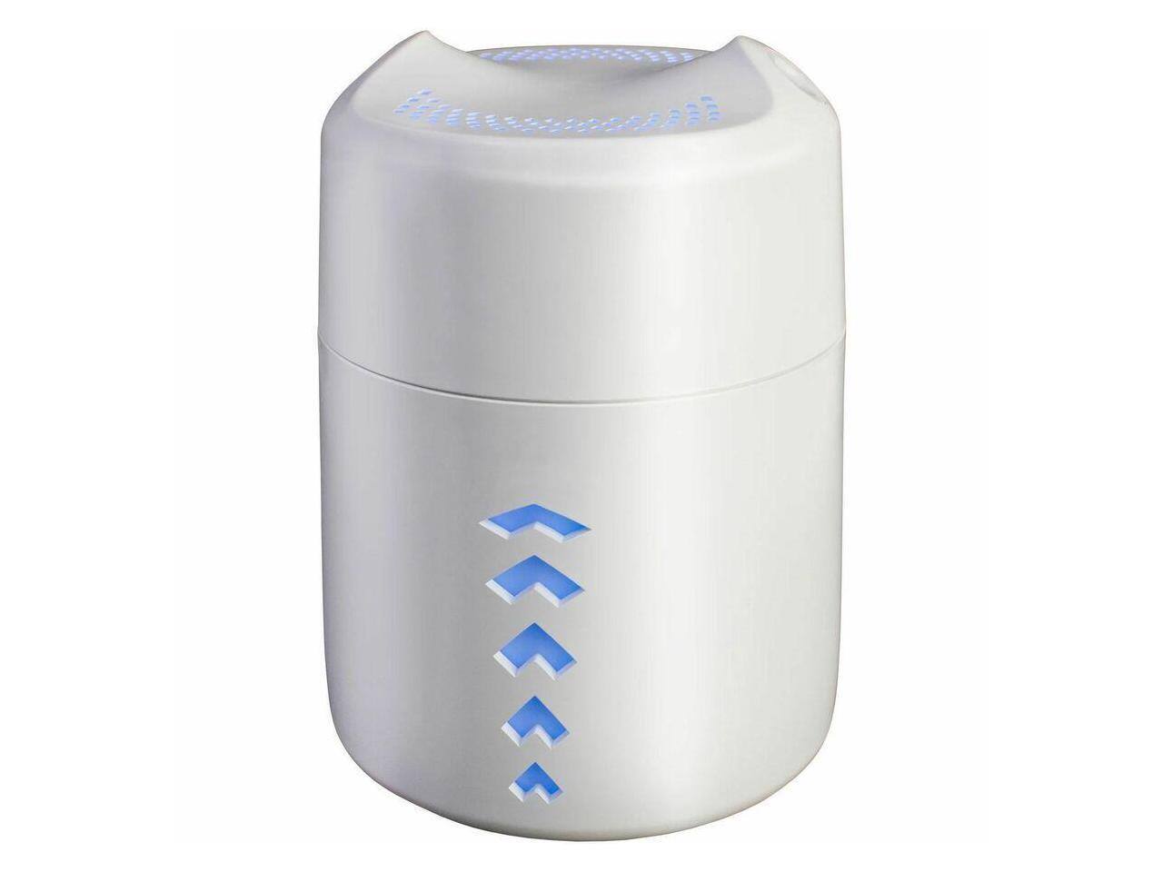 Alt View 3. Lasko - Lasko Ultrasonic Humidifier with Nightlight, UH150, White - Cool Mist, Dual Mist, 13.53 oz, 190 sq ft - White.